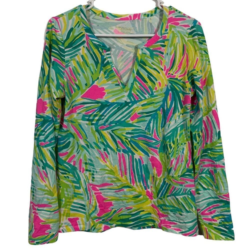 Lilly Pulitzer Patterned Long Sleeve T-Shirt